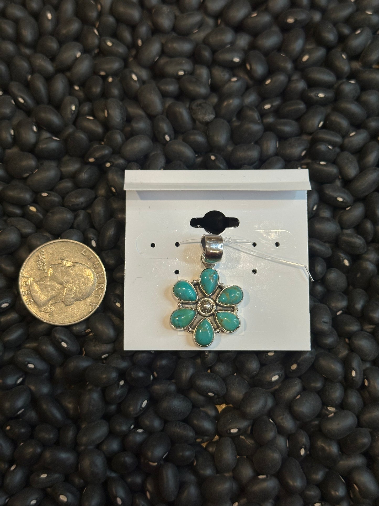 Cluster Flower Pendant