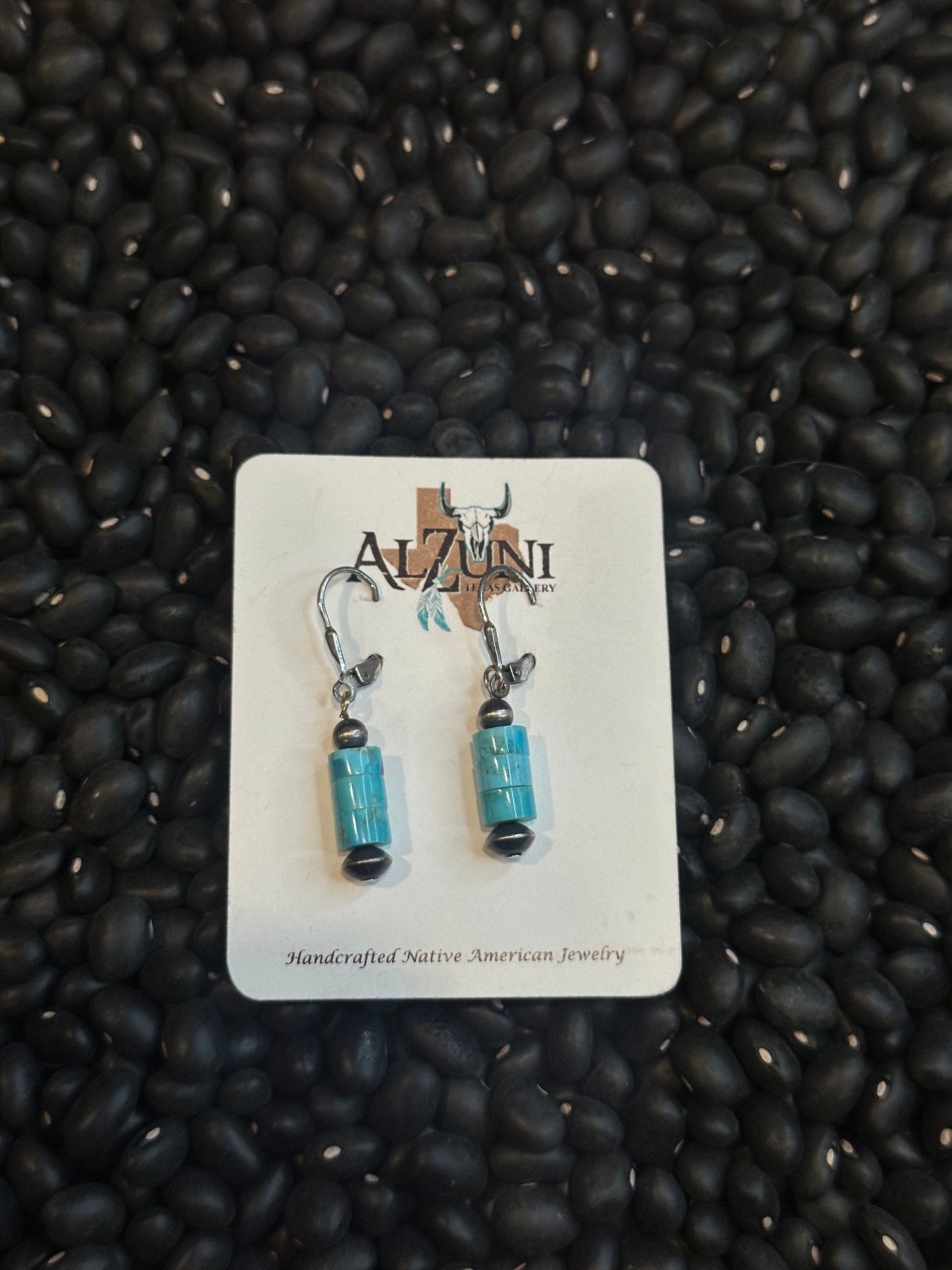 Navajo Pearl Turquoise Earrings