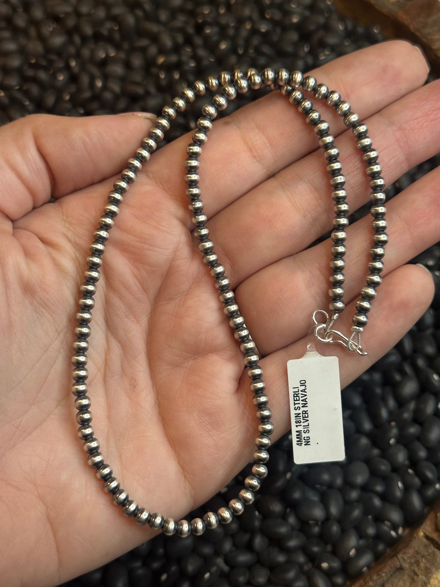4mm Navajo Pearls