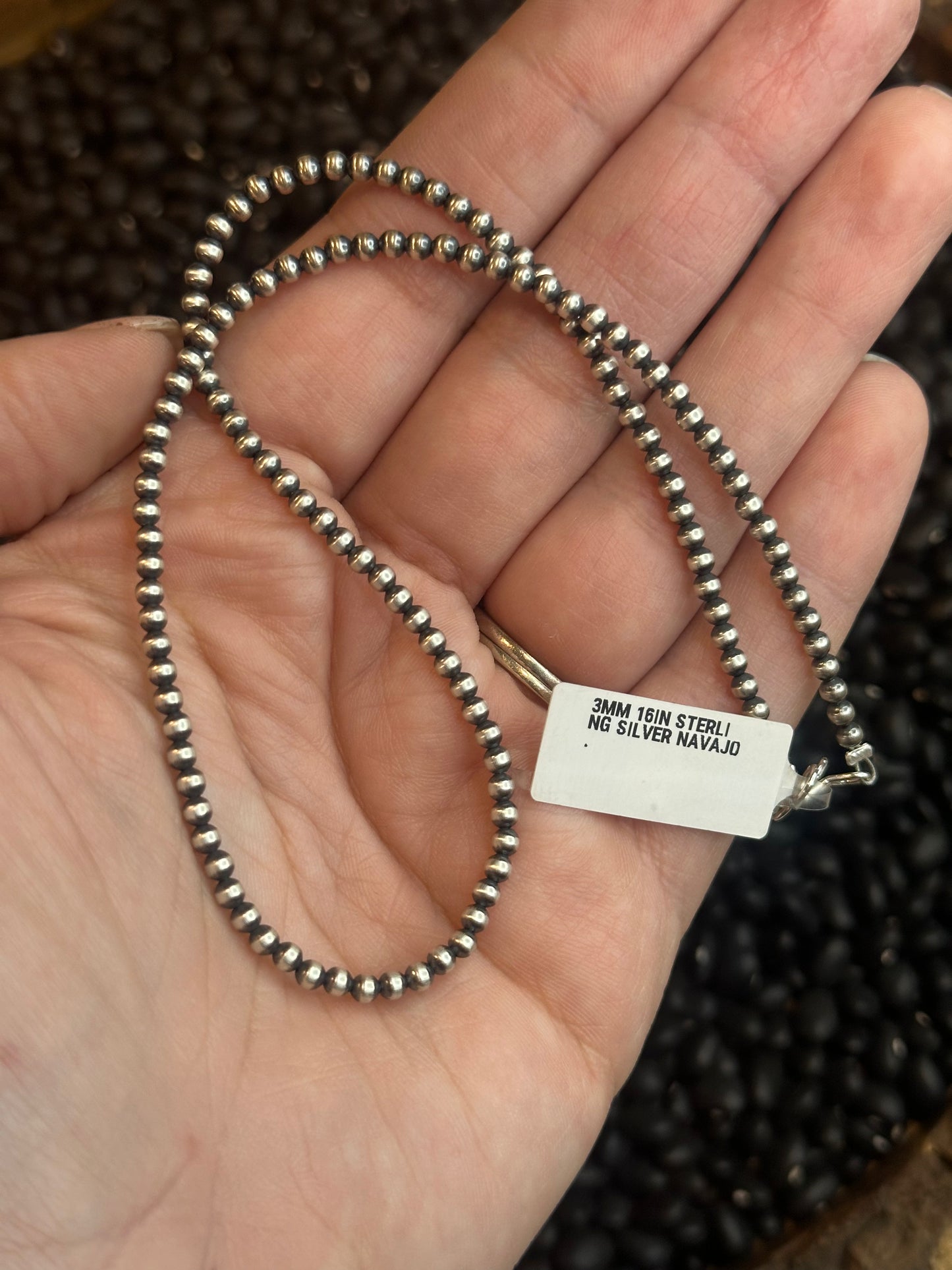 3mm Navajo Pearls