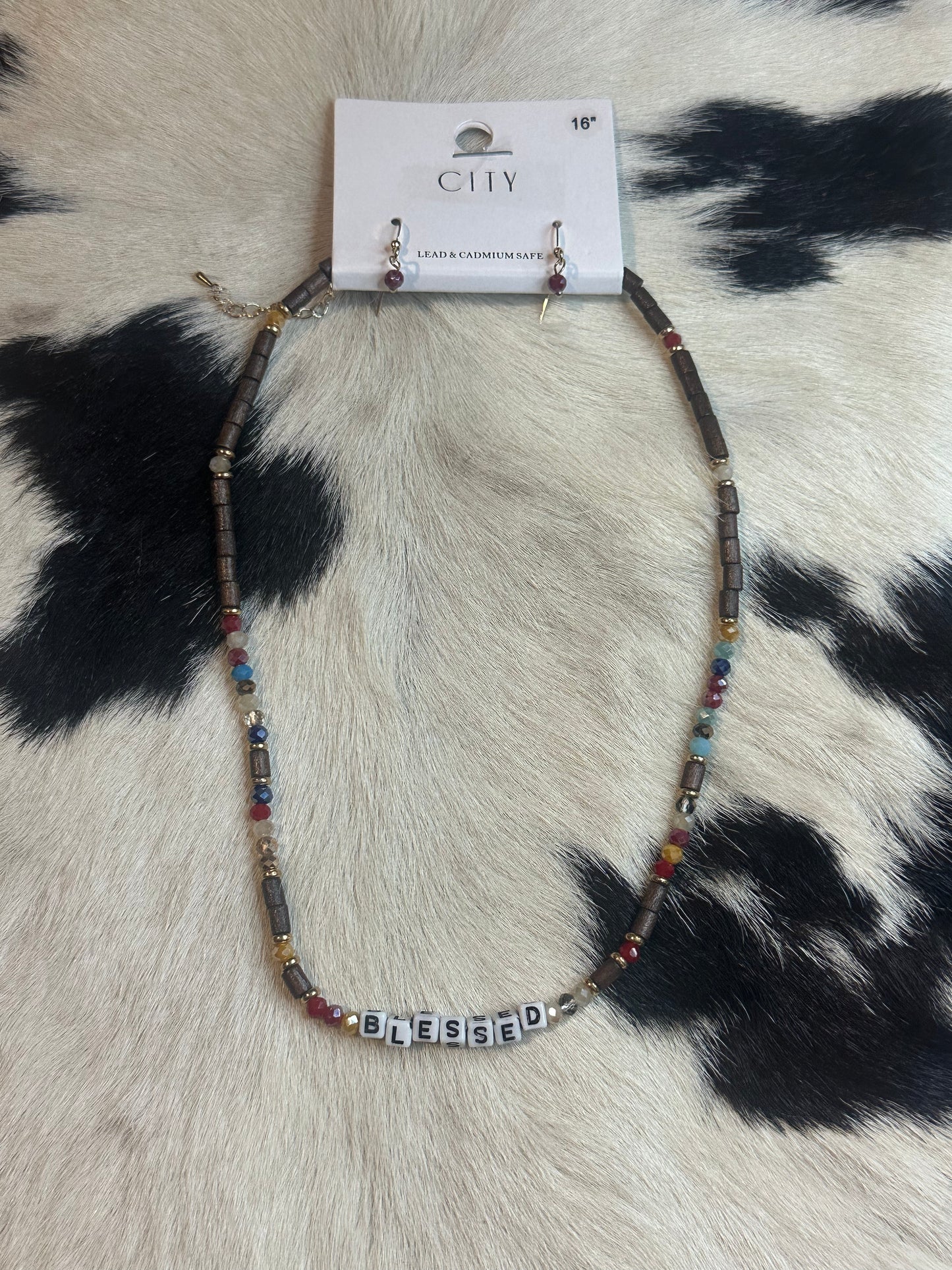 Blessed Beaded Necklace