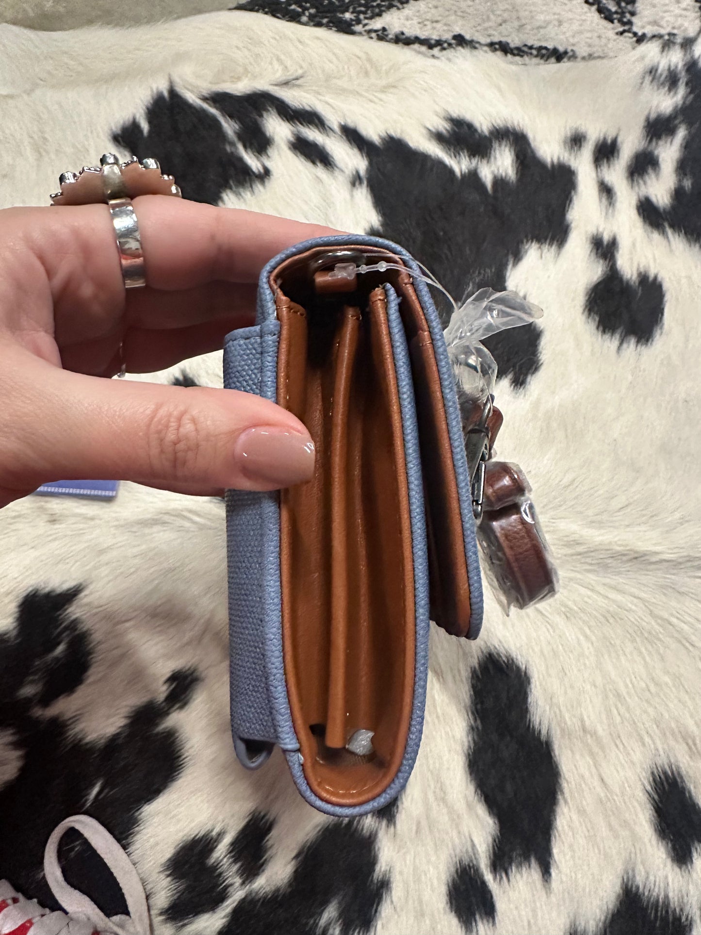 Wrangler Logo Crossbody Wallet